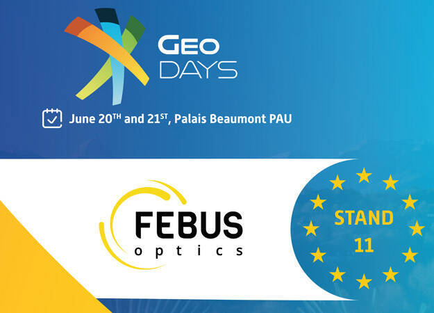 Photo de l'actualité FEBUS Optics at Geodays 2023 - Pau